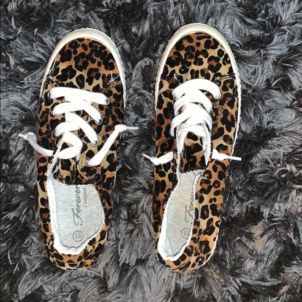 Cheetah print shoes